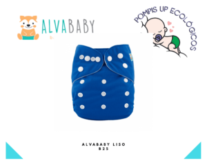 Pañal liso unitalla AlvaBaby B25