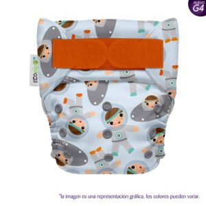 Pañal premium estampado G4 VelcroPPV-Astronautas